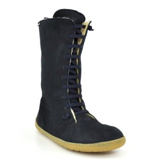 Snipe Damen Barfußstiefel 05289 marino mit Warmfutter