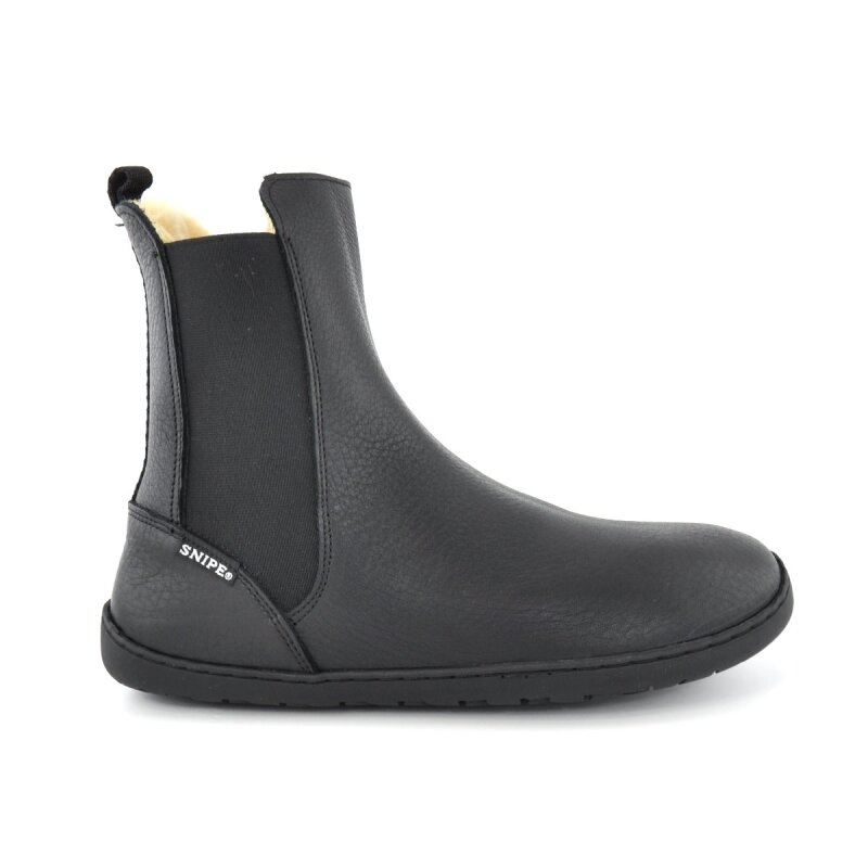 Snipe Damen Barfußboot 05426 negro mit Warmfutter