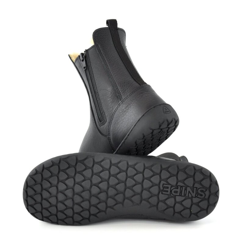 Snipe Damen Barfußboot 05426 negro mit Warmfutter