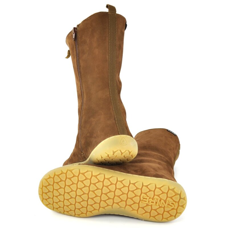 Snipe Damen Barfußstiefel 05289 cuero mit Warmfutter